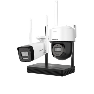 Kit de cámaras IP Hikvision DS-J142I/NKS422W03H con NVS